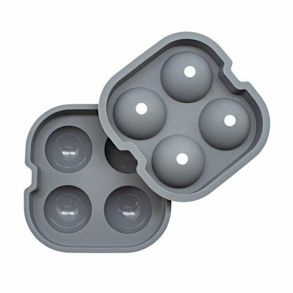 Gray Silicone Ice Tray, Bary3, Mfr#: BAR-0765
